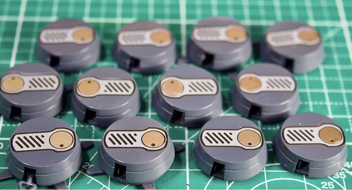 チェーン・マインの塗り分け